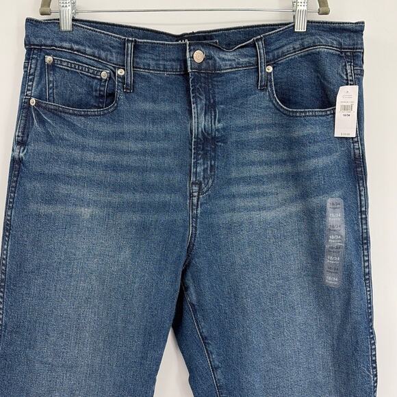 GAP High Rise Vintage Slims Womens Jeans Sz 18/34 NWT Normcore Minimal  American - Picture 2 of 9